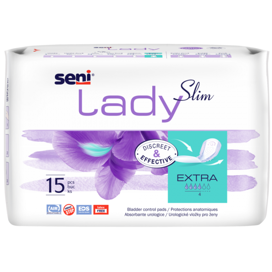 Прокладки урологічні SENI LADY SLIM extra. (15 шт.
